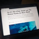 AI tạo nhạc giả giọng Drake và The Weeknd gây tranh cãi bản quyền