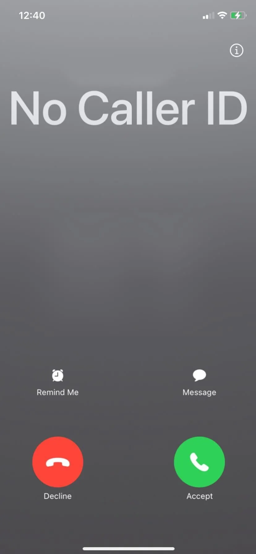 Ẩn số điện thoại khi gọi trên iPhone
