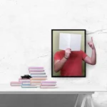 Ảnh minh họa hiệu ứng 3D pop-out đã hoàn thành trong Photoshop