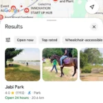 Bản đồ Google Maps hiển thị các điểm tham quan nổi bật tại Abuja, giúp định vị và khám phá khi du lịch một mình.