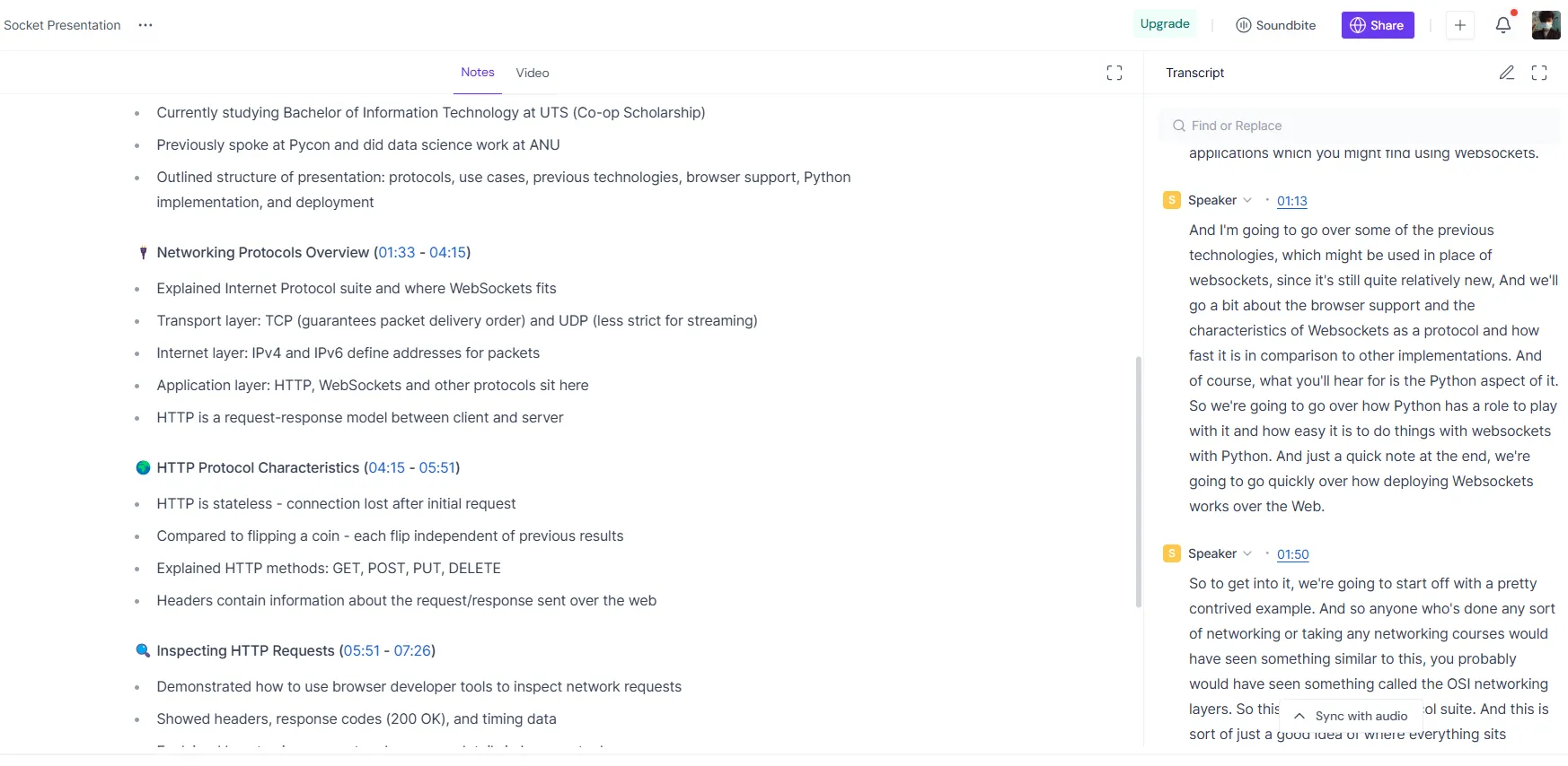 Bản ghi và tóm tắt tự động cuộc họp Google Meet của Fireflies AI, giúp người dùng tập trung hơn vào nội dung