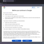 banner Google cookie bằng Tor