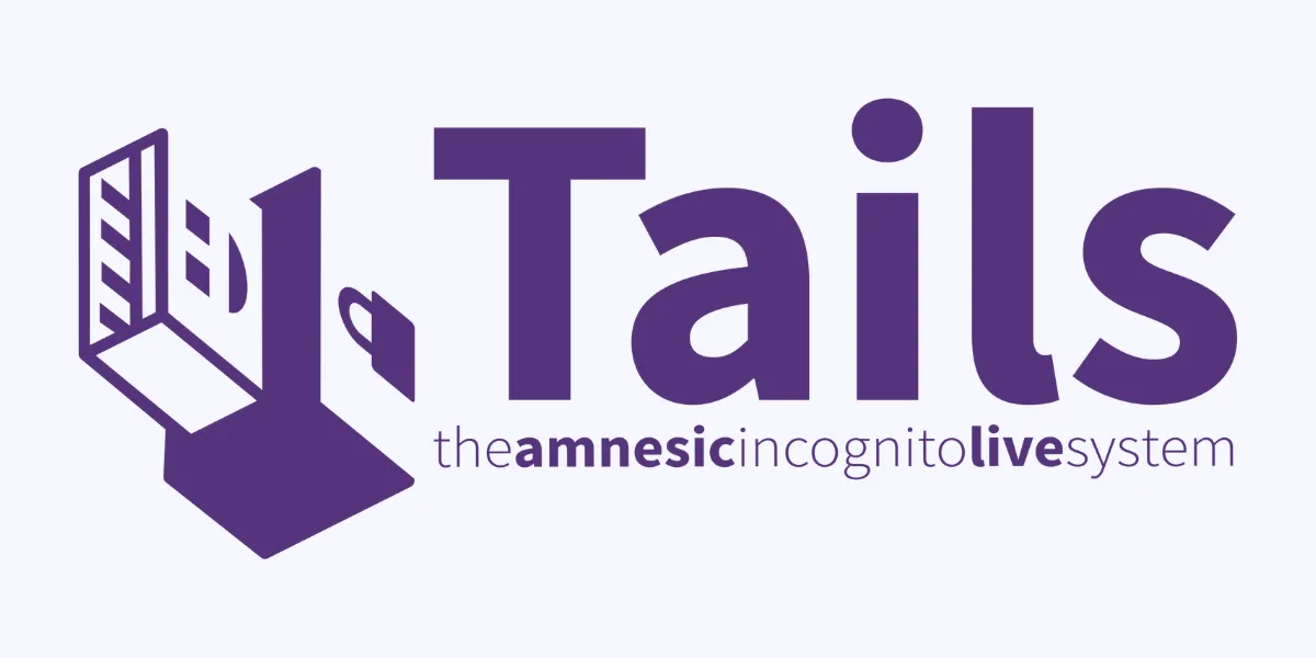 Biểu tượng hệ điều hành Tails OS chuyên dụng cho quyền riêng tư và ẩn danh