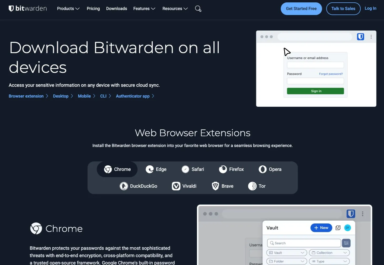 Bitwarden hỗ trợ đa nền tảng
