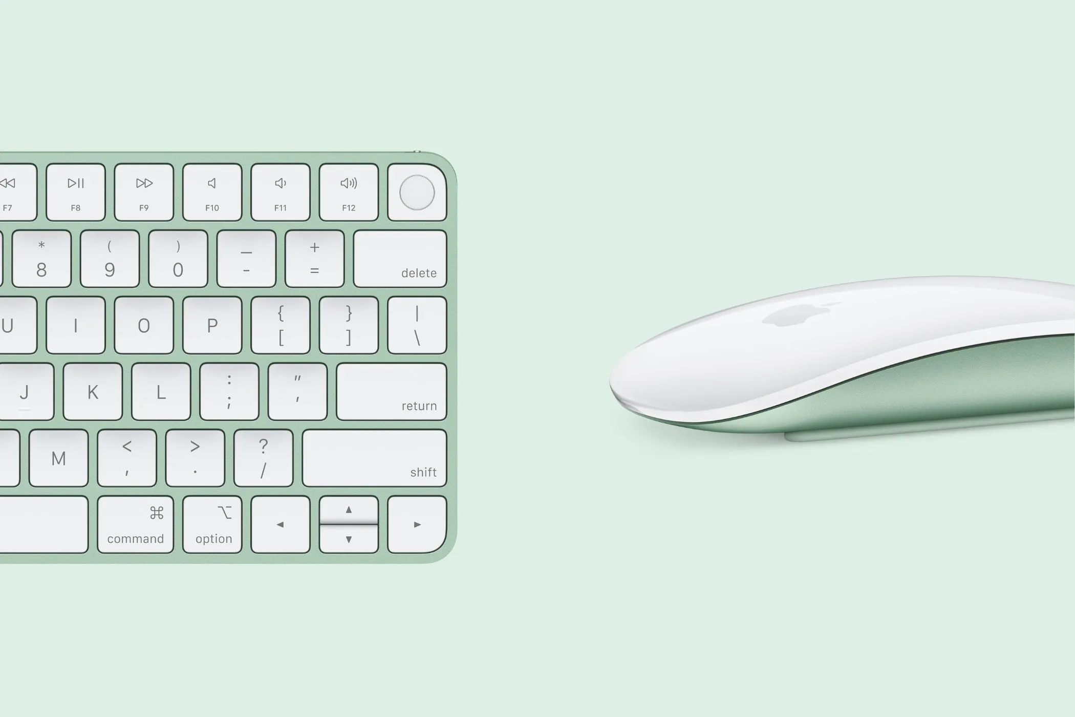 Bộ đôi Magic Keyboard và Magic Mouse màu xanh mới, phụ kiện cao cấp đi kèm iMac