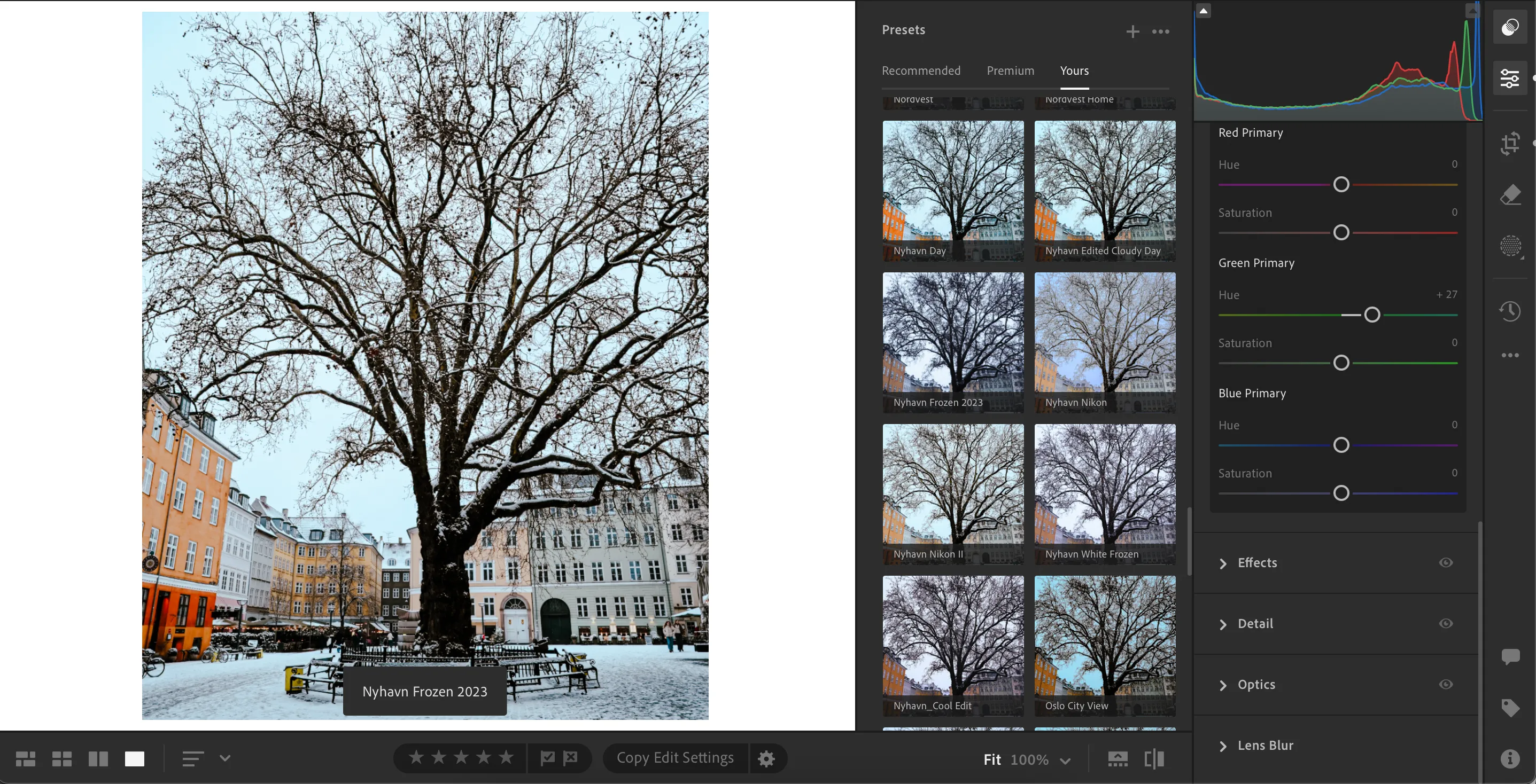 Bộ sưu tập các Presets chỉnh sửa ảnh trong Adobe Lightroom