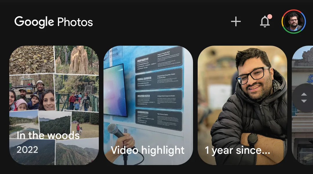 Các kỷ niệm và album được AI sắp xếp tự động trên Google Photos