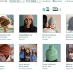 Các mẫu đan móc mũ len miễn phí trên Ravelry