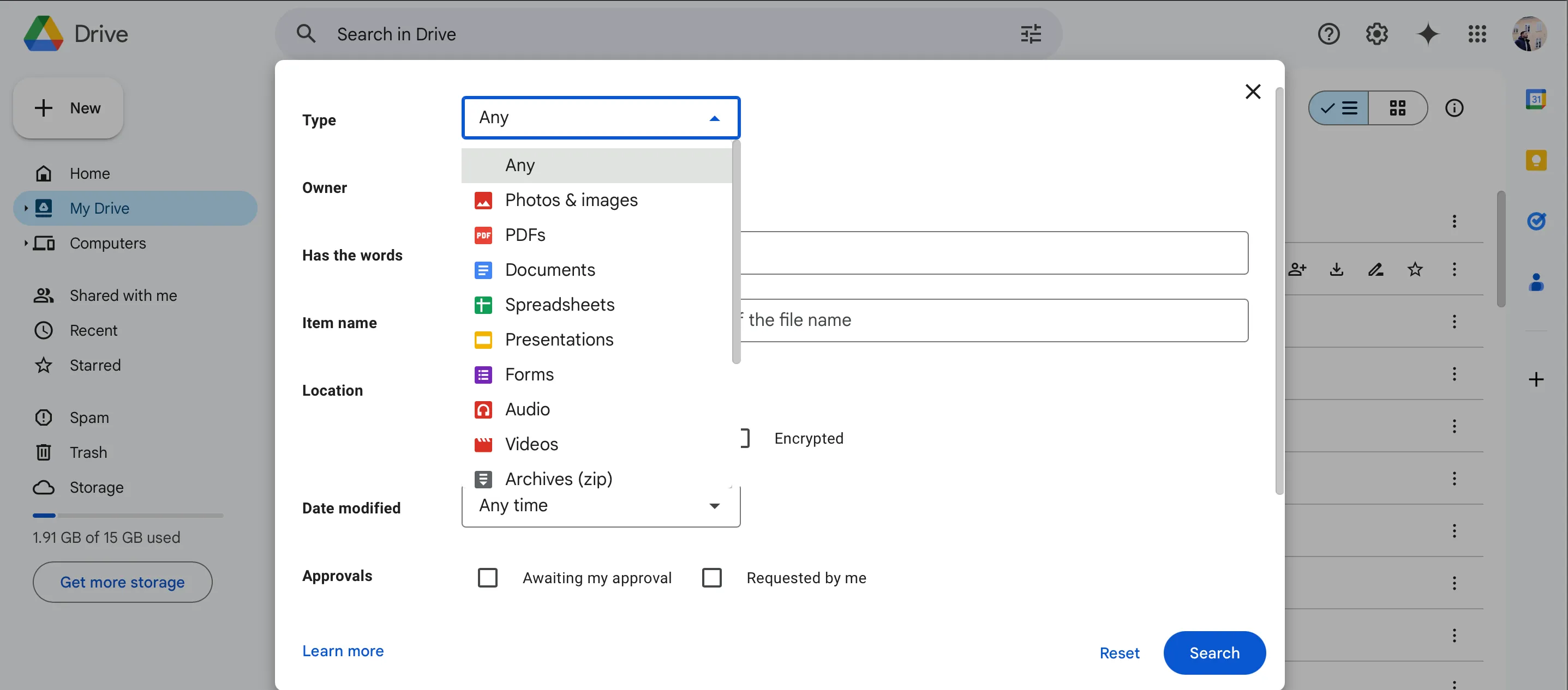 Cách lọc và xóa ảnh trong Google Drive để giải phóng dung lượng