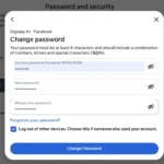 Cách thay đổi mật khẩu Facebook mạnh và an toàn