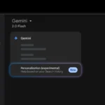 Cài đặt cá nhân hóa Google Gemini với lịch sử tìm kiếm của bạn