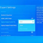 Cài đặt định dạng âm thanh đầu ra trên TV Samsung