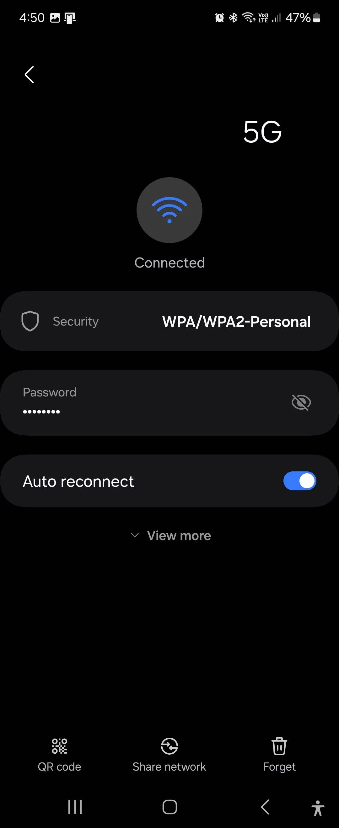 Cài đặt mạng Wi-Fi trên One UI 6.1