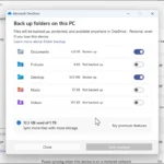 Cài đặt sao lưu thư mục Microsoft OneDrive trên Windows