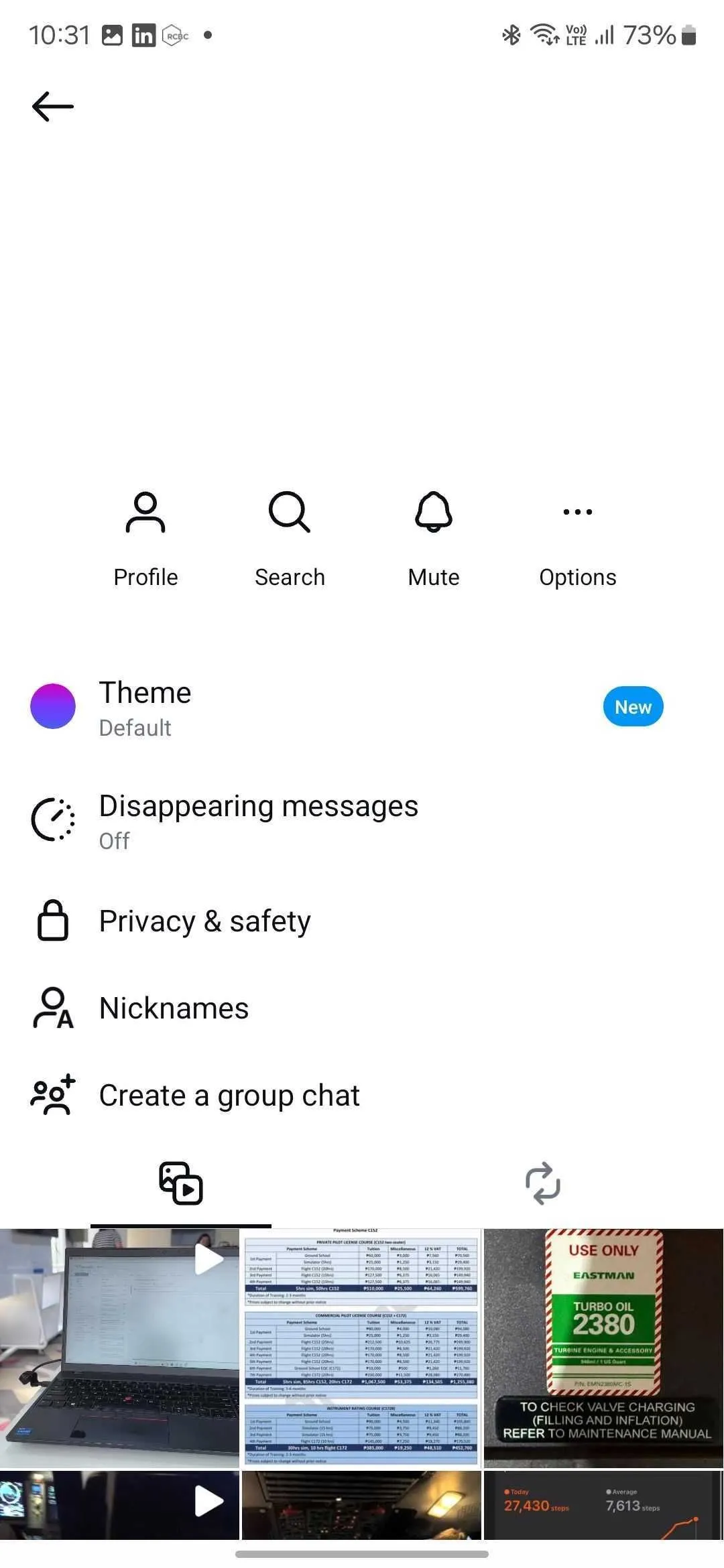 Cài đặt tin nhắn trực tiếp trên Instagram để bật mã hóa đầu cuối