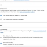Cài đặt tính năng tiết kiệm năng lượng trên Google Chrome