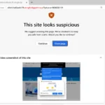 Cảnh báo bảo mật của tính năng chặn scareware trên trình duyệt Microsoft Edge
