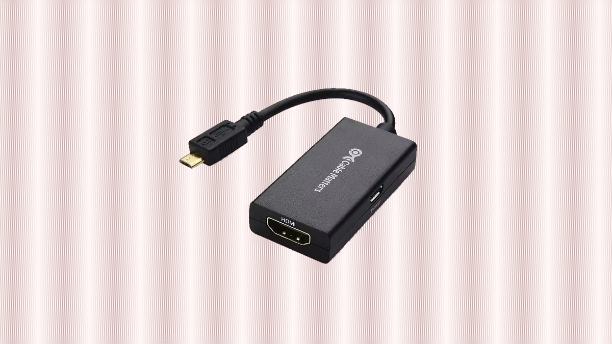 Cáp Cable Matters Micro USB sang HDMI kèm cổng sạc USB, dùng cho MHL