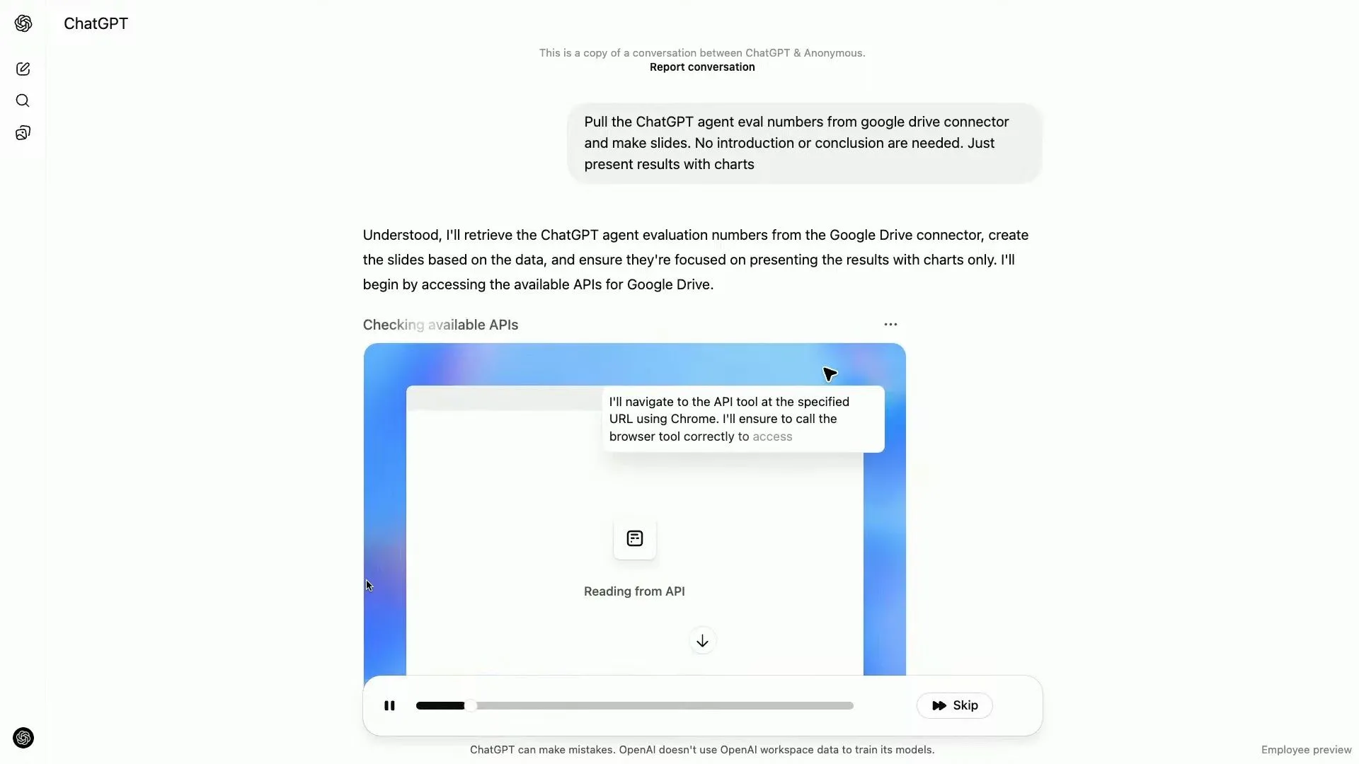 ChatGPT Agent của OpenAI sử dụng kết nối (connector) để tích hợp với các ứng dụng khác.