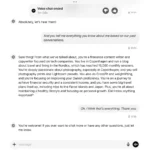 ChatGPT tóm tắt thông tin người dùng từ lịch sử trò chuyện