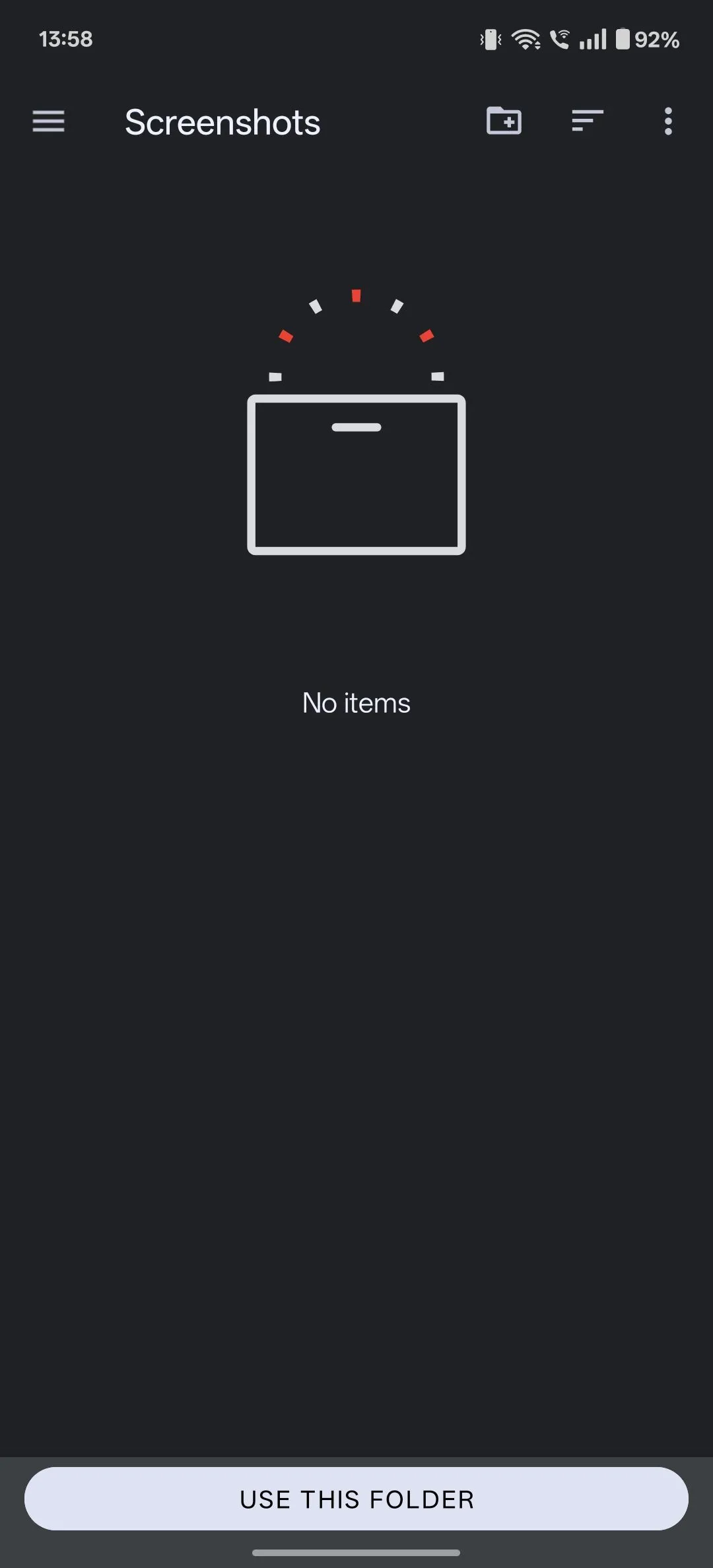 Chọn thư mục Screenshots trong DCIM để MacroDroid tự động xóa ảnh chụp màn hình.