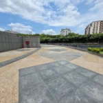 Chụp ảnh khu vườn bằng ống kính góc siêu rộng trên điện thoại