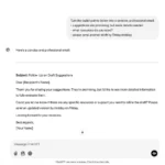 Dùng ChatGPT chuyển các gạch đầu dòng thành email chuyên nghiệp để tiết kiệm thời gian