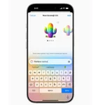 Genmoji được tạo ra trên iOS 18.2, minh họa tính năng AI tạo biểu tượng cảm xúc độc đáo từ mô tả hoặc ảnh cá nhân