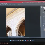 Giao diện Adobe Photoshop 2025 trên hệ điều hành Windows 11 với thanh công cụ và các bảng điều khiển trực quan