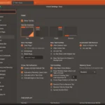 Giao diện cài đặt Vivaldi hiển thị các tùy chọn cài đặt tab chi tiết