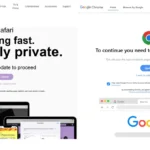 Giao diện cập nhật trình duyệt Safari giả mạo của mã độc FrigidStealer