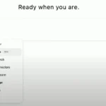 Giao diện ChatGPT Agent đang chọn tác vụ tự động hóa trong cửa sổ trò chuyện.