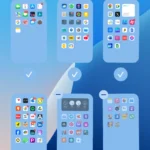 Giao diện chỉnh sửa trang màn hình chính iPhone để ẩn hoặc xóa các trang không cần thiết.