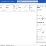 Giao diện Equation Editor trong Microsoft Word