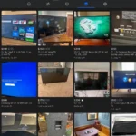 Giao diện Facebook Marketplace hiển thị kết quả tìm kiếm Smart TV đang rao bán tại địa phương