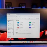 Giao diện File Explorer trên Windows 11 hiển thị các tùy chọn quản lý và sắp xếp tập tin hiệu quả