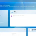 Giao diện iCloud trên trình duyệt web hiển thị dung lượng lưu trữ, minh họa giới hạn 5GB miễn phí.