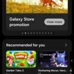 Giao diện menu ứng dụng Game Booster trên điện thoại Samsung Galaxy Z Flip 6, hiển thị tùy chọn Pause USB PD charging