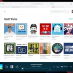 Giao diện nghe podcast của Pocket Casts trên nền tảng web đã được miễn phí