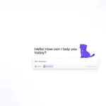 Giao diện người dùng của chatbot Lumo AI với các tùy chọn trò chuyện và cài đặt riêng tư.