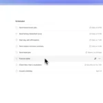 Giao diện quản lý tính năng Tasks mới của ChatGPT hiển thị các tác vụ và nhắc nhở đã được lên lịch.