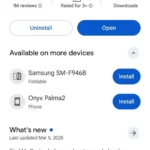 Giao diện tải và cài đặt ứng dụng Google Find My Device từ Google Play Store