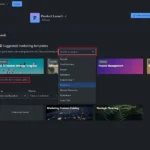 Giao diện tạo bảng Trello từ mẫu sẵn có để quản lý dự án hiệu quả