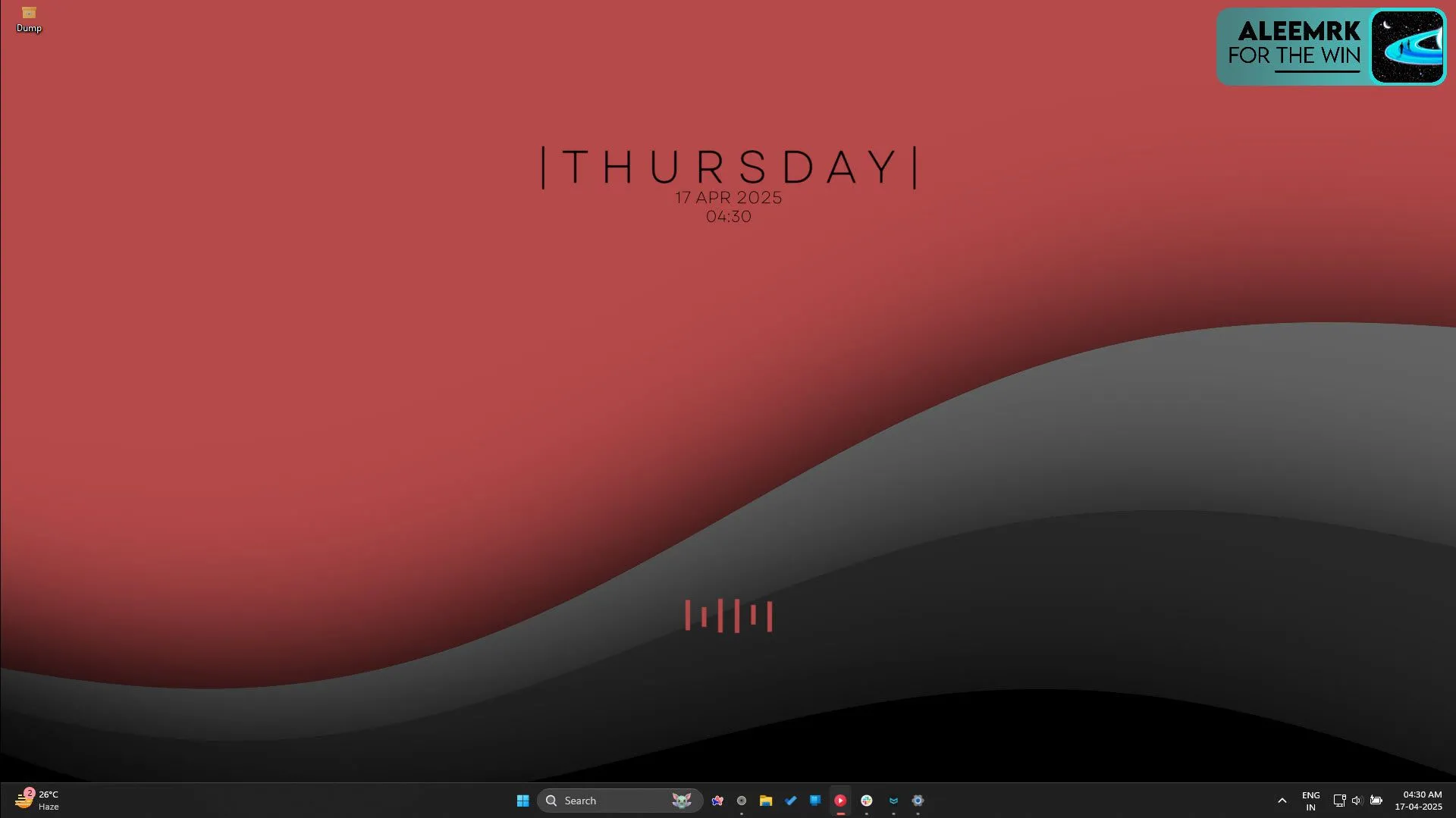 Giao diện Taskbar Windows 11 với các biểu tượng ứng dụng được tự động thu nhỏ, hiển thị mật độ icon cao hơn