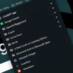 Giao diện thanh đánh dấu trang (bookmark bar) trong trình duyệt Google Chrome