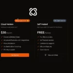 Giao diện trang chủ Browser Use hiển thị các tùy chọn gói dịch vụ và chi phí AI Agent