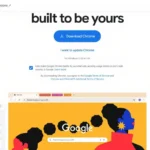 Giao diện trang tải Google Chrome được hiển thị trong trình duyệt để thử nghiệm tính năng Generative Erase