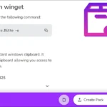 Giao diện trang web Winstall hiển thị tùy chọn tạo gói và tạo script để cài đặt ứng dụng hàng loạt WinGet