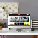 Giao diện trình duyệt Vivaldi 7 đang hiển thị trên màn hình máy tính trong văn phòng làm việc thông minh