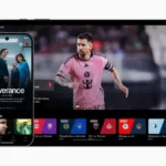 Giao diện ứng dụng Apple TV+ trên thiết bị Android, minh họa trải nghiệm xem phim và tính năng